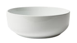 ALFI brand 15.5" x 15.5" Round Above Mount Porcelain Bathroom Sink, White, No Faucet Hole, ABC907-W