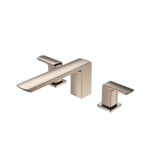 Alternate Image for TOTO GR Two-Handle Deck-Mount Roman Tub Filler Trim, Brushed Nickel, Brass, TBG02201U#BN