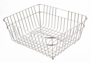 Alternate Image for ALFI brand White, AB65SSB Stainless Steel Basket for Kitchen Sinks
