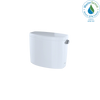 TOTO Drake II and Vespin II, 1.28 GPF Toilet Tank with Right-Hand Trip Lever, Cotton White, Vitreous China, ST454ER#01