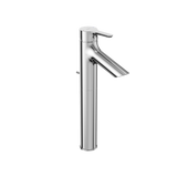 TOTO Brass, TLS01307U#CP LB Series 1.2 GPM Single Handle Bathroom Faucet for Vessel Sink with Drain Assembly, Polished Chrome