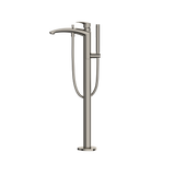 TOTO GM Single-Handle Free Standing Tub Filler with Handshower, Polished Nickel, Brass, TBG09306U#PN