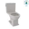 TOTO Connelly Two-Piece Elongated Dual-Max, Dual Flush 1.28 and 0.9 GPF Universal Height Toilet with CEFIONTECT, Sedona Beige, Vitreous China, CST494CEMFG#12