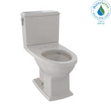 TOTO Connelly Two-Piece Elongated Dual-Max, Dual Flush 1.28 and 0.9 GPF Universal Height Toilet with CEFIONTECT, Sedona Beige, Vitreous China, CST494CEMFG#12