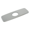 TOTO Four Inch Cover Plate for Faucet Spouts, Polished Chrome, Zinc Alloy, THP3158#CP