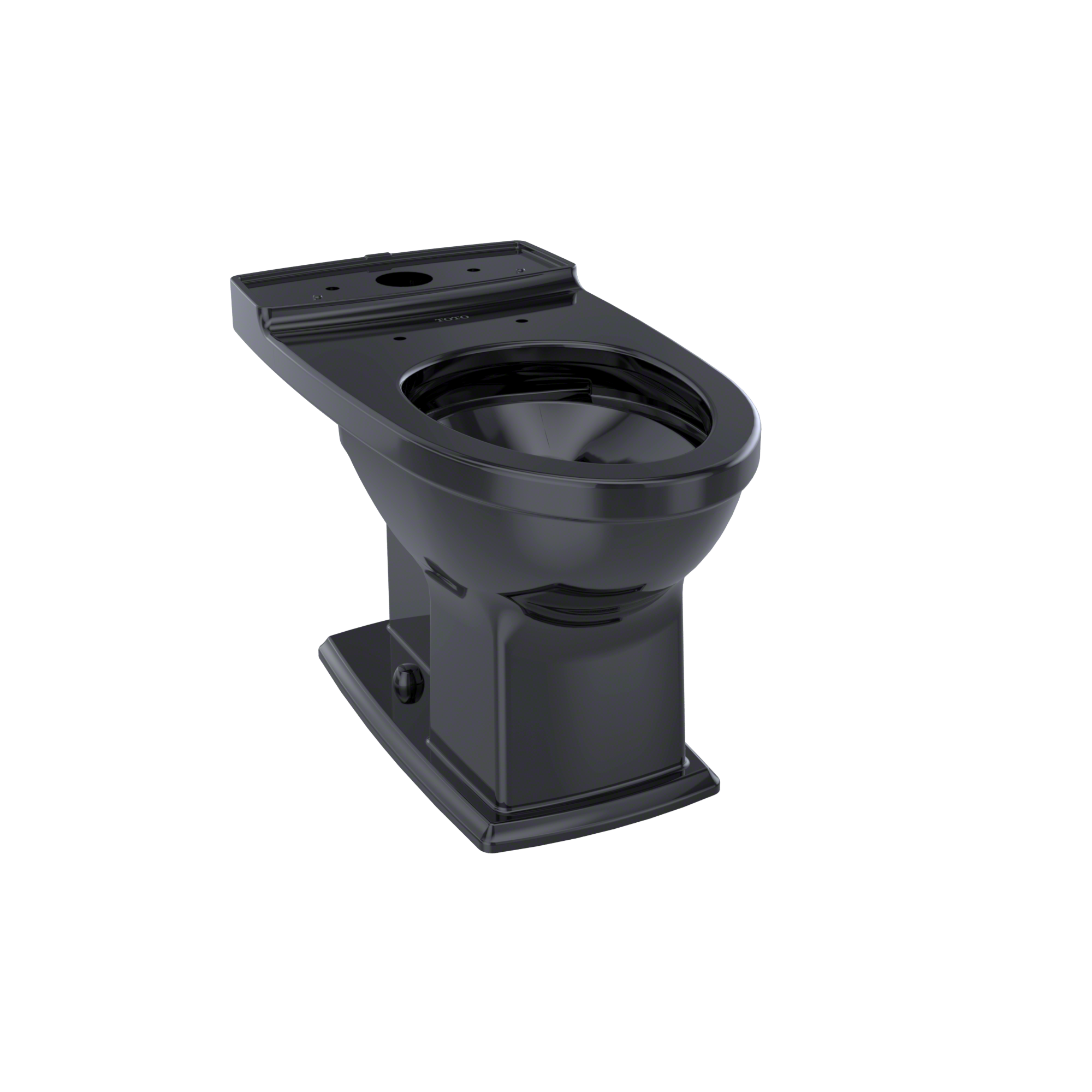 TOTO Connelly Universal Height Elongated Toilet Bowl, Ebony, Vitreous China, CT494CEF#51