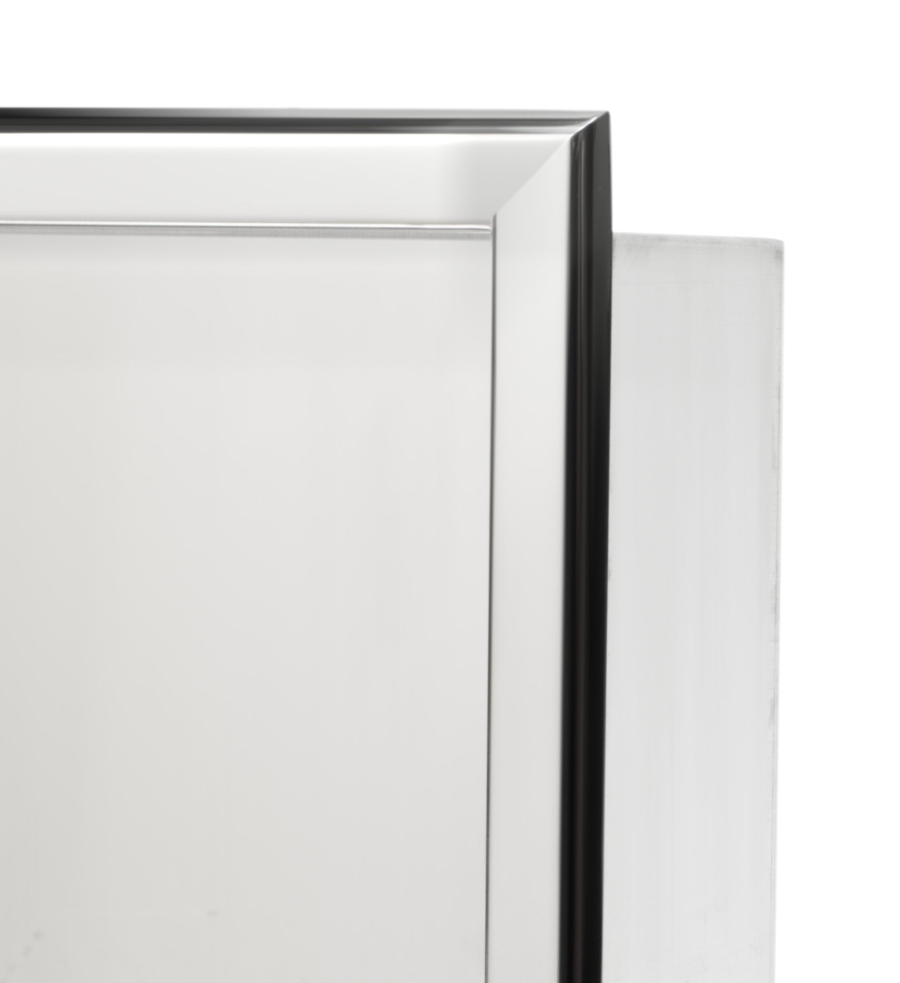 ALFI brand ABN1212-PSS 12 x 12 Polished Stainless Steel Square Single Shelf Bath Shower Niche, 20 Gauge