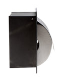 Alternative View of ALFI brand ABTPP77-BB PVD Brushed Black Stainless Steel Recessed Toilet Paper Holder with Cover