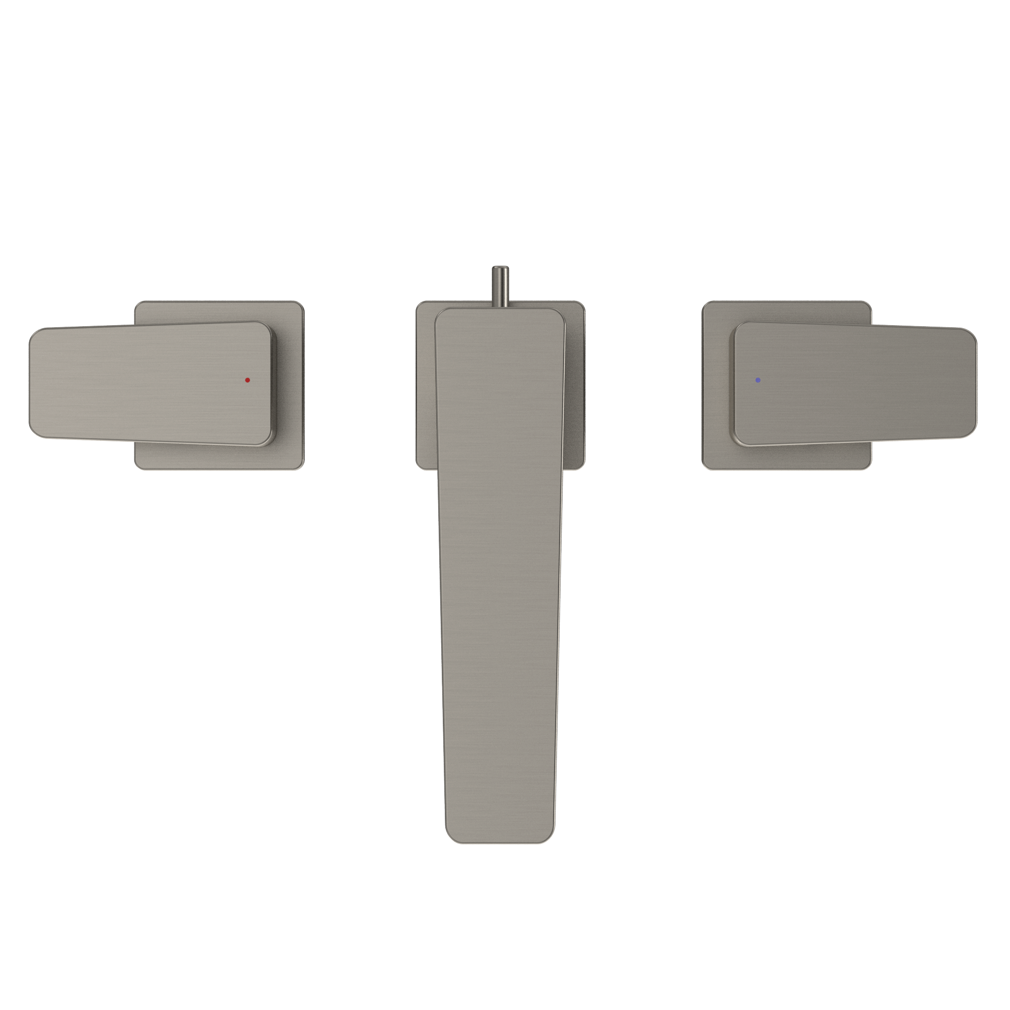TOTO GE 1.2 GPM Two Handle Widespread Bathroom Sink Faucet, Brushed Nickel, Brass, TLG07201U#BN