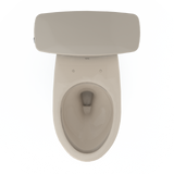 TOTO Drake Transitional Two-Piece Elongated 1.28 GPF Universal Height TORNADO FLUSH Toilet with CEFIONTECT, Bone, Vitreous China, CST786CEFG#03