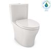 TOTO Aquia IV WASHLET+ Two-Piece Elongated Dual Flush 1.28 and 0.9 GPF Toilet with CEFIONTECT, Colonial White, Vitreous China, MS446124CEMGN#11