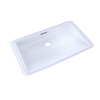 TOTO Rectangular Undermount Bathroom Sink with CEFIONTECT, Cotton White, Vitreous China, LT191G#01