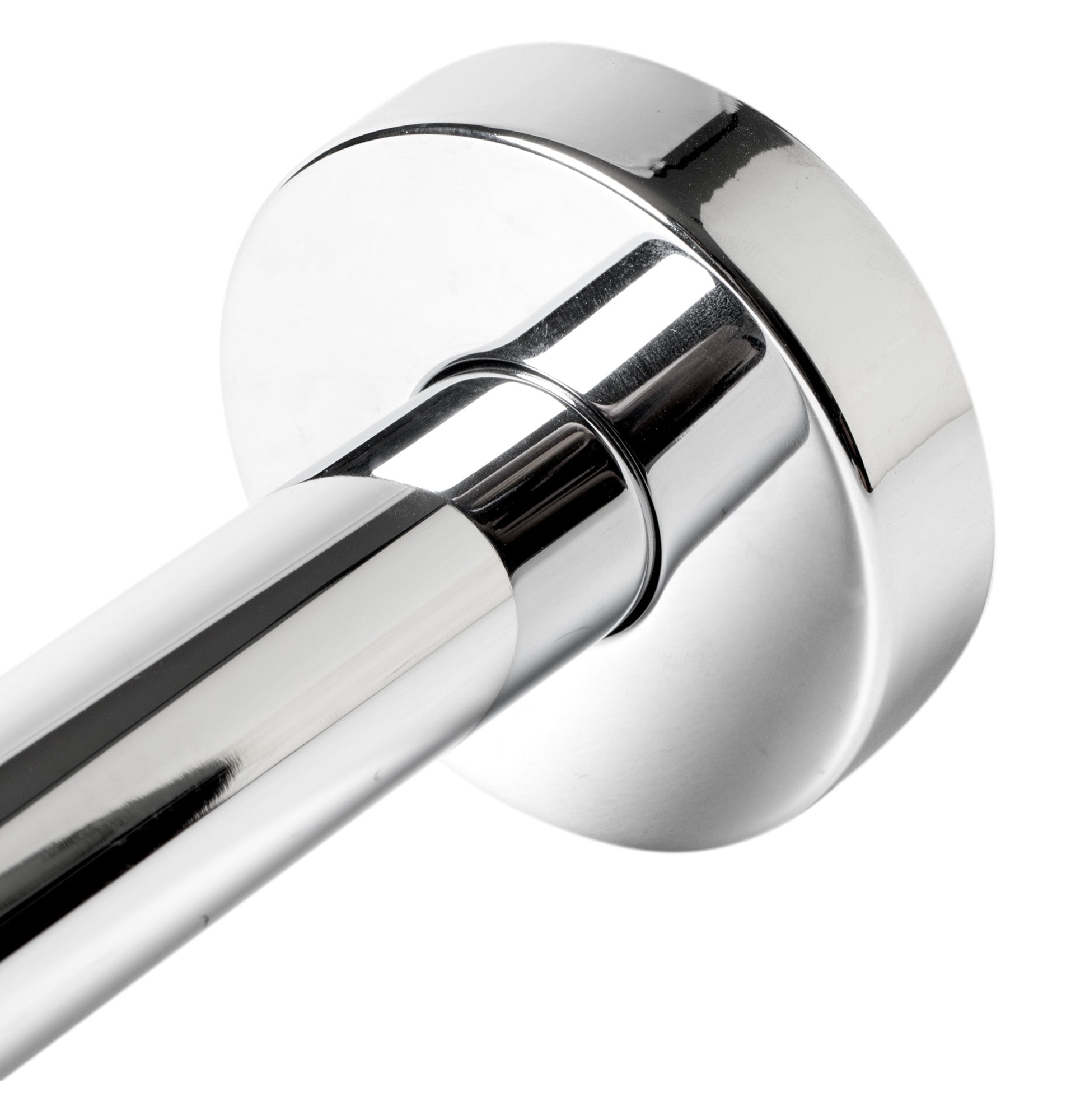 ALFI brand ABSA6R-PC Polished Chrome 6" Round Ceiling Shower Arm, Brass