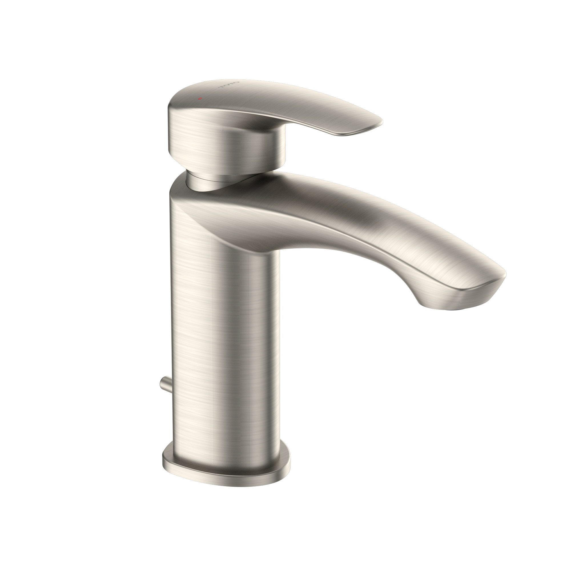 TOTO GM 1.2 GPM Single Handle Bathroom Sink Faucet with COMFORT GLIDE Technology, Brushed Nickel, Brass, TLG09301U#BN