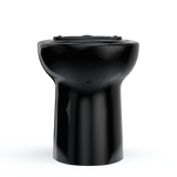 TOTO Drake Elongated Universal Height Universal Height TORNADO FLUSH Toilet Bowl, Ebony, Vitreous China, C776CEF#51