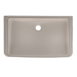 TOTO Rectangular Undermount Bathroom Sink with CEFIONTECT, Bone, Vitreous China, LT191G#03