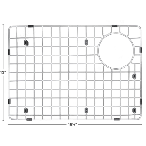 Karran 25" Drop In/Topmount Quartz Composite Kitchen Sink, Concrete, QT-671-CN-PK1