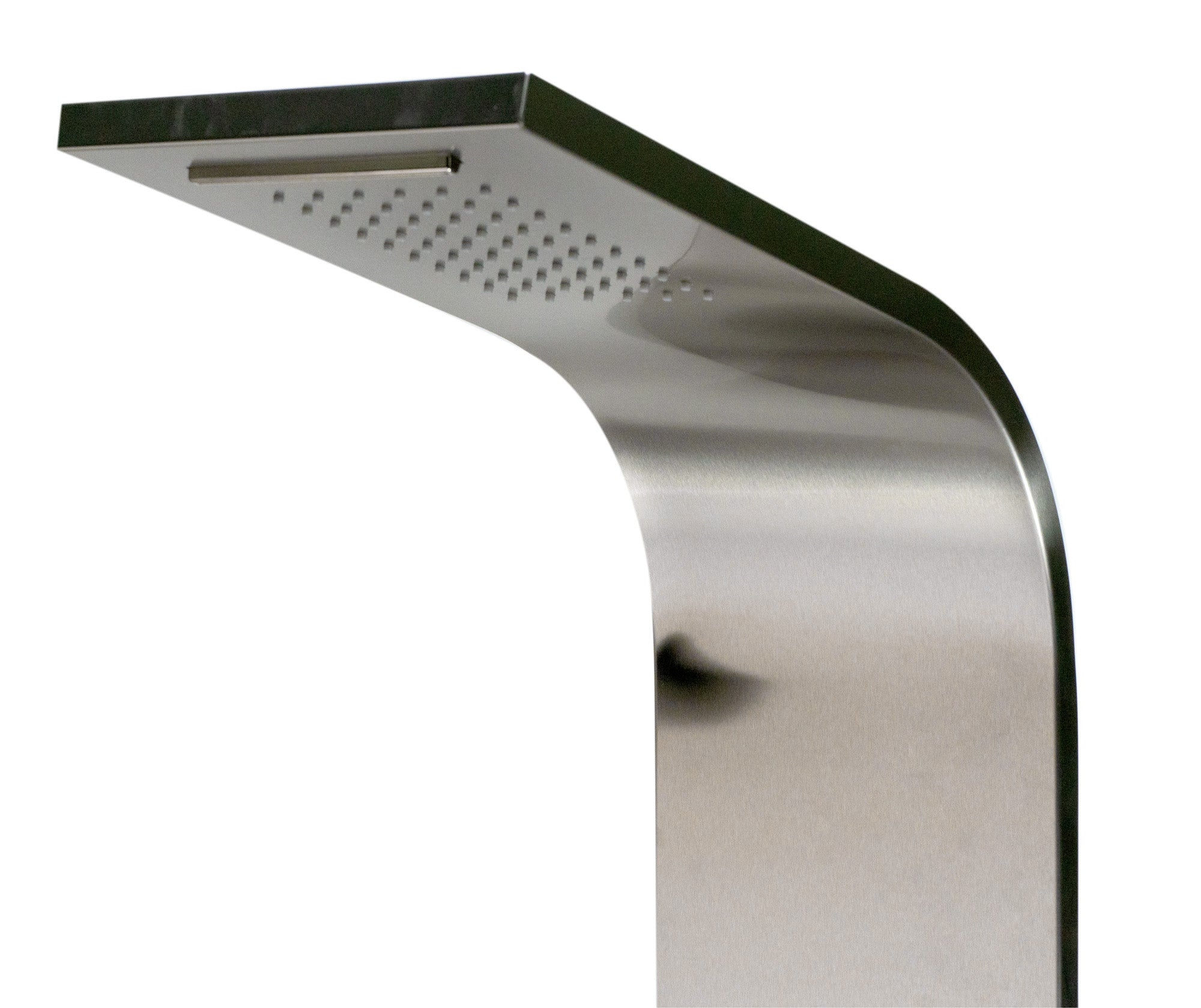 ALFI brand ABSP30 Stainless Steel Shower Panel with 2 Body Sprays, Grey