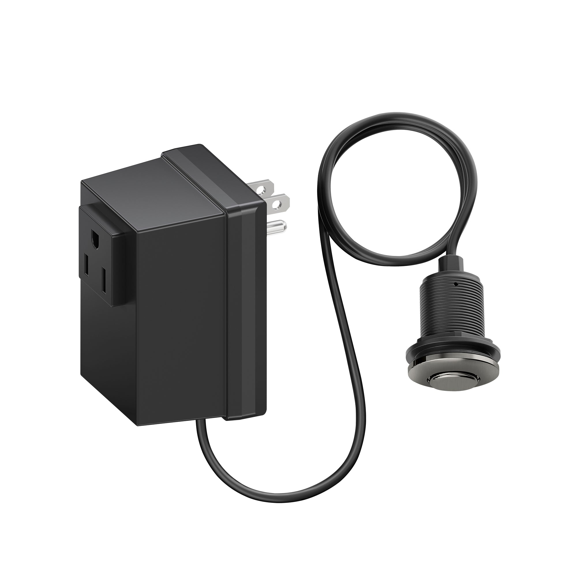 Blanco Air Switch Set - Satin Dark Steel, Plastic, 443373