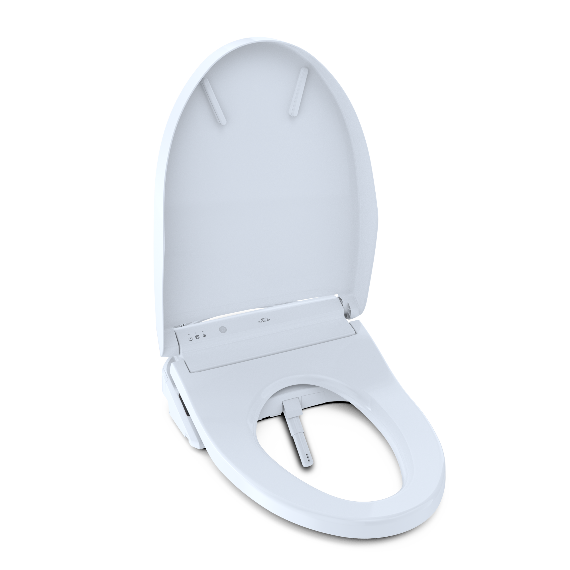 TOTO WASHLET K300 Electronic Bidet Toilet Seat with Instantaneous Water Heating, PREMIST and EWATER+ Wand Cleaning, Elongated, Cotton White, Plastic, SW3036R#01