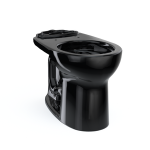Alternate Image for TOTO Drake Round TORNADO FLUSH Toilet Bowl, Ebony, Vitreous China, C775CEF#51