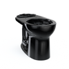 TOTO Drake Round TORNADO FLUSH Toilet Bowl, Ebony, Vitreous China, C775CEF#51