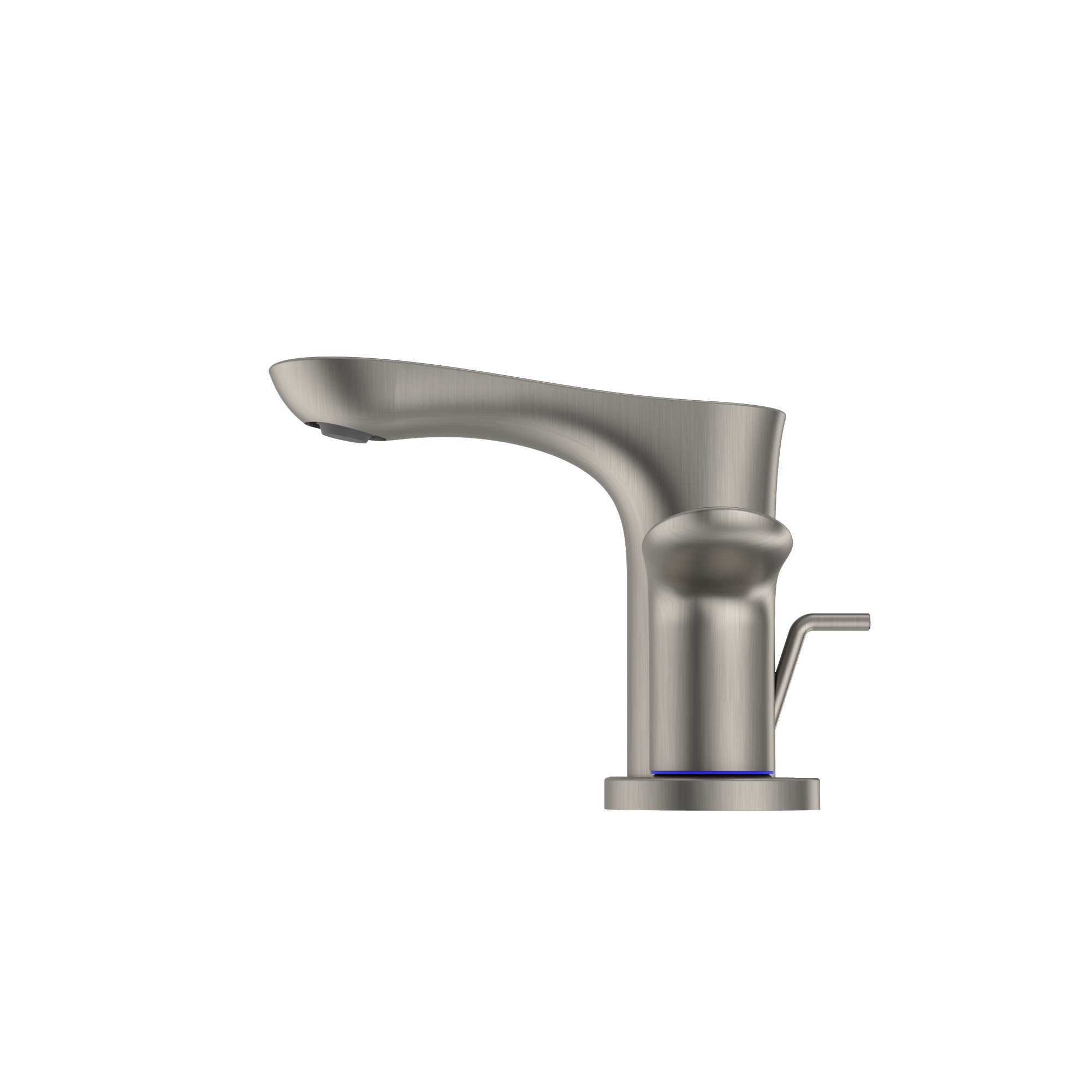 TOTO GO Series 1.2 GPM Two Handle Widespread Bathroom Sink Faucet with Drain Assembly, Brushed Nickel, Brass, TLG01201U#BN