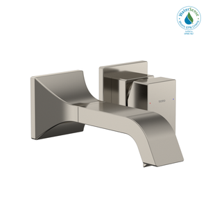 Alternate Image for TOTO GC 1.2 GPM Wall-Mount Single-Handle Bathroom Faucet with COMFORT GLIDE Technology, Polished Nickel, Brass, TLG08307U#PN