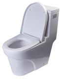 EAGO Plastic, White, R-326SEAT Replacement Soft Closing Toilet Seat for TB326