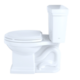 TOTO Promenade II 1G Two-Piece Elongated 1.0 GPF Universal Height Toilet with CEFIONTECT, Bone, Vitreous China, CST404CUFG#03