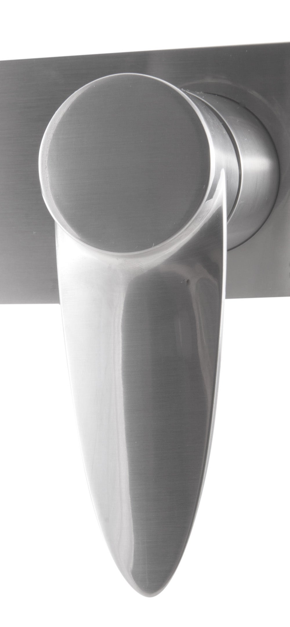 ALFI Brushed Nickel Wall Mounted Modern Bathroom Faucet, AB1772-BN