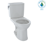 TOTO Drake II 1G Two-Piece Round 1.0 GPF Universal Height Toilet with CEFIONTECT, Colonial White, Vitreous China, CST453CUFG#11