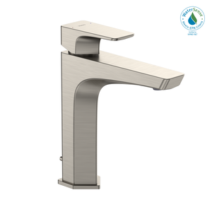 Alternate Image for TOTO GE 1.2 GPM Single Handle Semi-Vessel Bathroom Sink Faucet with COMFORT GLIDE Technology, Brushed Nickel, Brass, TLG07303U#BN