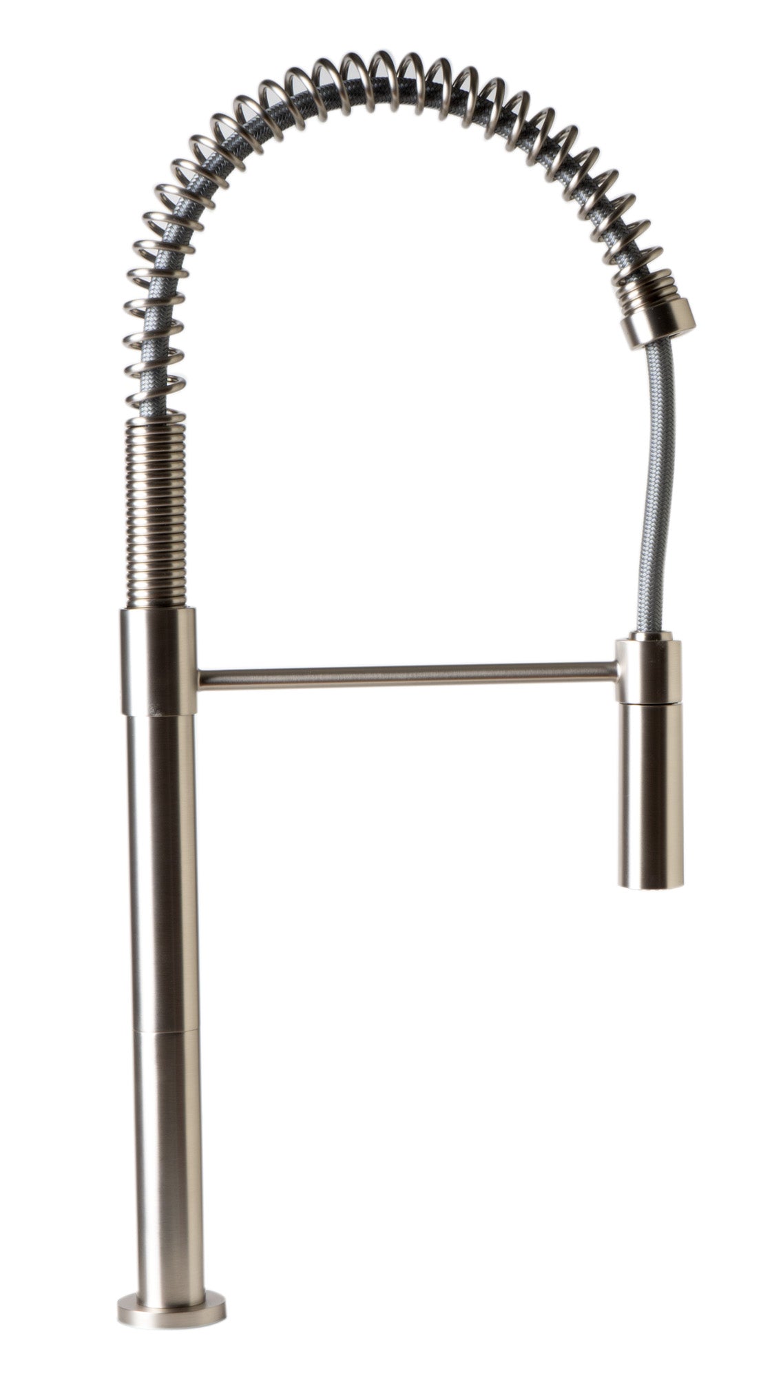 ALFI brand 1.8 GPM Lever Gooseneck Spout Touch Kitchen Faucet, Modern, Gray, Brushed Nickel, ABKF3732-BN