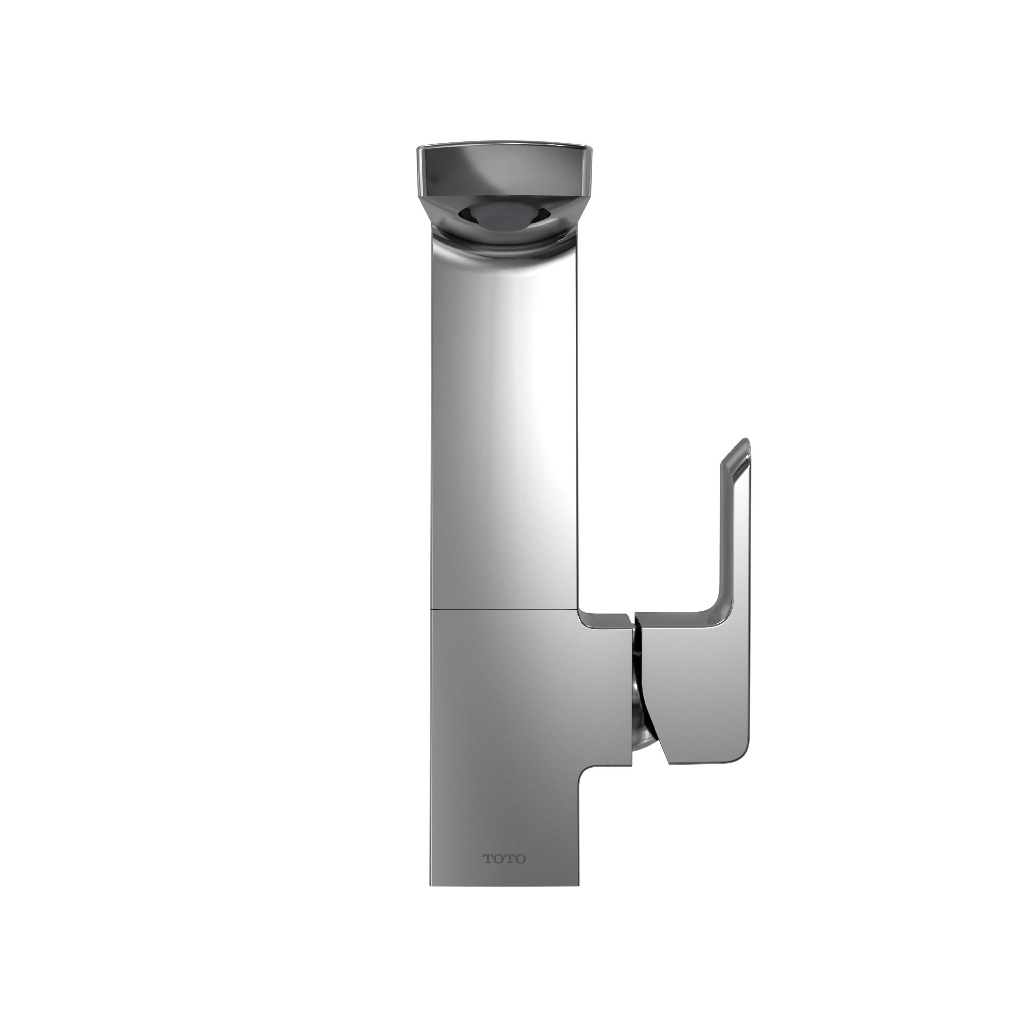 TOTO GR Series 1.2 GPM Single Side Handle Bathroom Sink Faucet with COMFORT GLIDE Technology and Drain Assembly, Polished Chrome, Brass, TLG02309U#CP