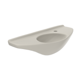 TOTO Oval Wall-Mount Bathroom Sink with CEFIONTECT, Sedona Beige, Vitreous China, LT650G#12