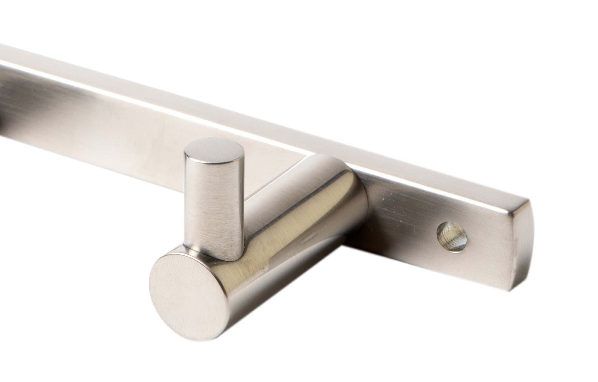 ALFI brand AB9528-BN Brushed Nickel Wall Mounted 4 Prong Robe / Towel Hook, Brass