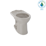 TOTO Drake II Universal Height Round Toilet Bowl with CEFIONTECT, Bone, Vitreous China, C453CUFG#03