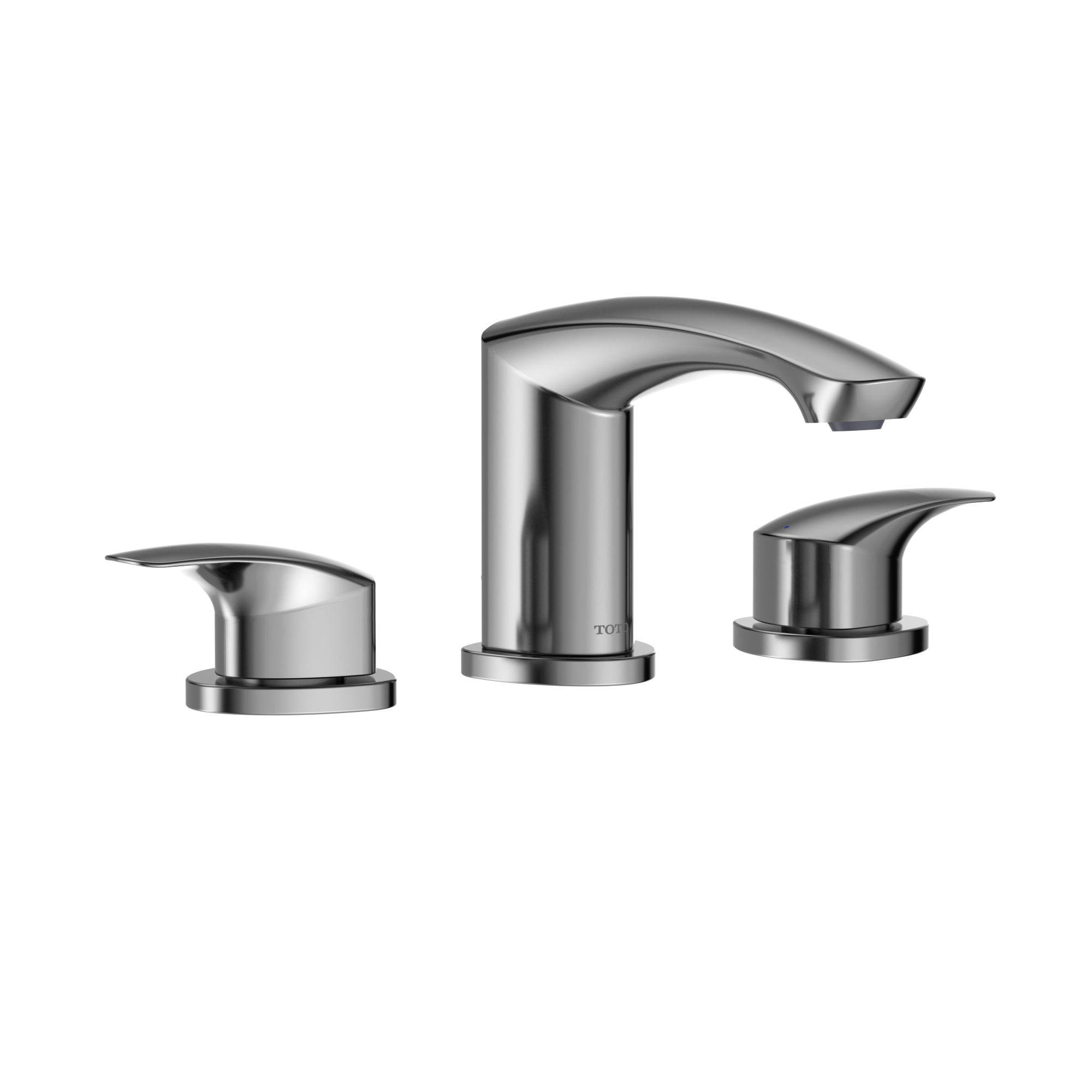 TOTO GM 1.2 GPM Two Handle Widespread Bathroom Sink Faucet, Polished Chrome, Brass, TLG09201U#CP