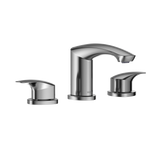 TOTO GM 1.2 GPM Two Handle Widespread Bathroom Sink Faucet, Polished Chrome, Brass, TLG09201U#CP