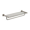 ALFI brand AB9538-BN Brushed Nickel 26 inch Towel Bar & Shelf Bathroom Accessory, Brass