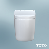 TOTO WASHLET G450 1.0 or 0.8 GPF Smart Toilet with Integrated Bidet Seat and CEFIONTECT, Cotton White, Vitreous China|Plastic, MS922CUMFG#01