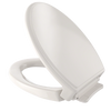 TOTO Traditional SoftClose Non Slamming, Slow Close Elongated Toilet Seat and Lid, Sedona Beige, Plastic, SS154#12