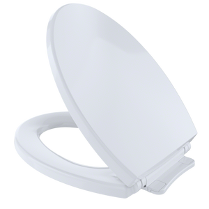 Alternate Image for TOTO SoftClose Non Slamming, Slow Close Elongated Toilet Seat and Lid, Cotton White, Plastic, SS114#01