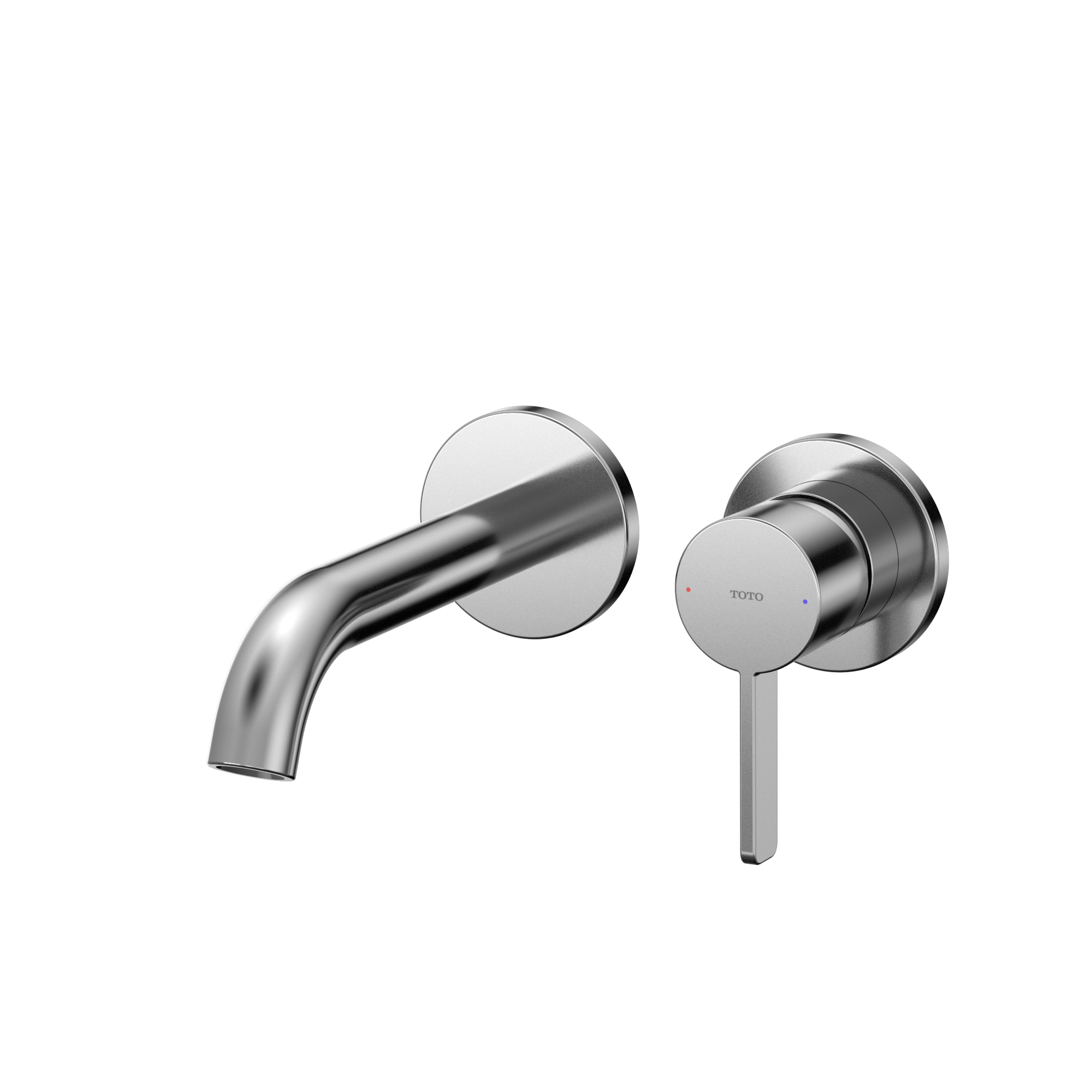TOTO GF 1.2 GPM Wall-Mount Single-Handle Bathroom Faucet with COMFORT GLIDE Technology, Polished Chrome, Brass, TLG11307U#CP