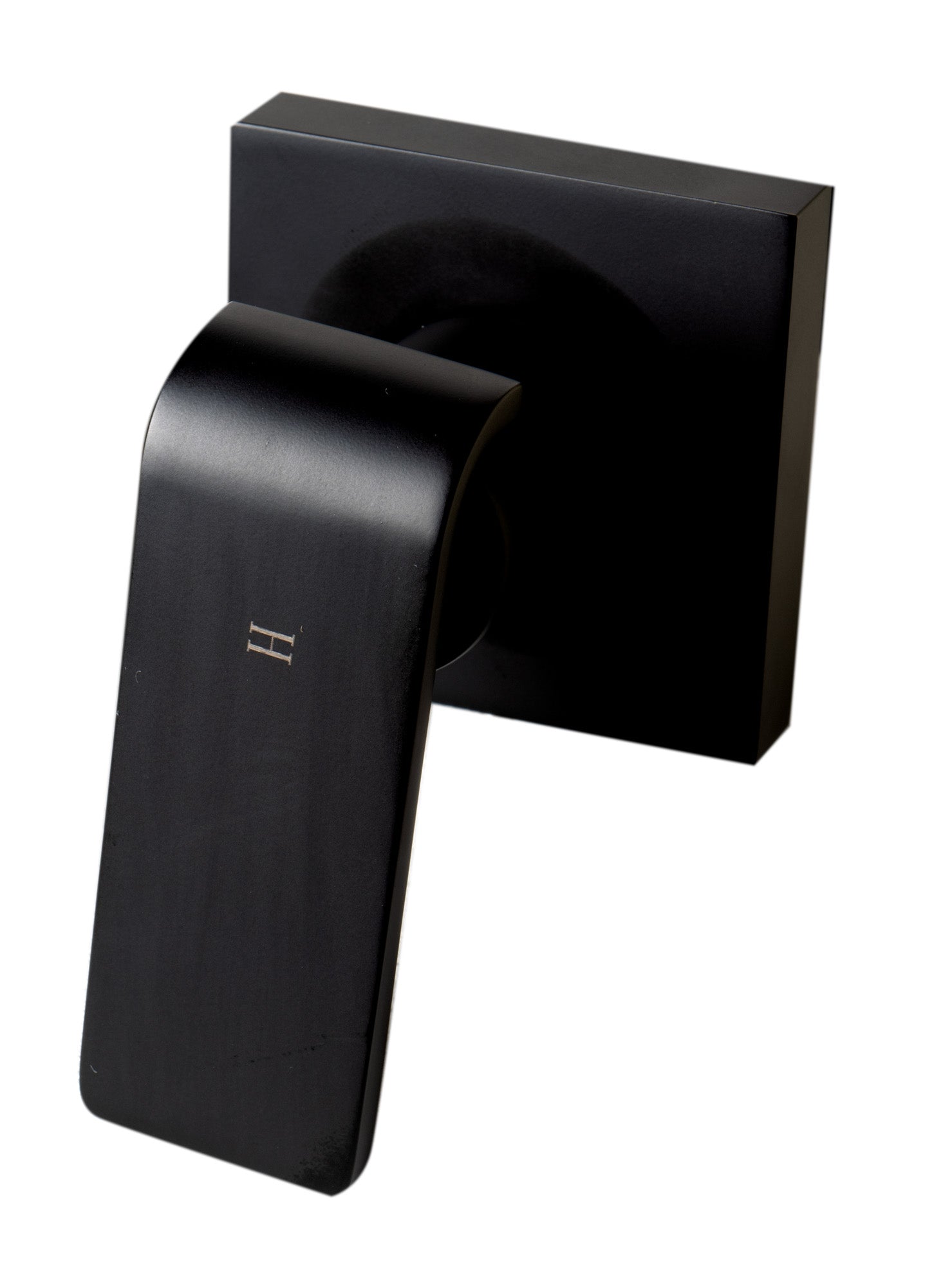 ALFI brand 1.2 GPM Lever Waterfall Spout Bathroom Faucet, Modern, Black Matte, AB1796-BM