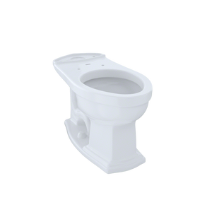 Alternate Image for TOTO Eco Clayton and Clayton Universal Height Elongated Toilet Bowl, Cotton White, Vitreous China, C784EF#01