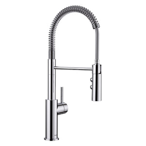 Alternate Image for Blanco Catris Semi-Pro Pull-Down Dual-Spray Kitchen Faucet, Chrome, 1.5 GPM, Brass, 401917
