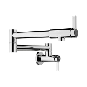 Alternate Image for Blanco Culina II Wall-Mounted Pot Filler, Chrome, 1.5 GPM, Brass, 527485