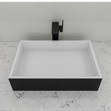 ALFI brand 1.2 GPM Lever Straight Spout Bathroom Faucet, Modern, Black Matte, AB1475-BM